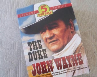 Vintage Media John Wayne Frontier Collection Unopened Sealed 5 DVD Set
