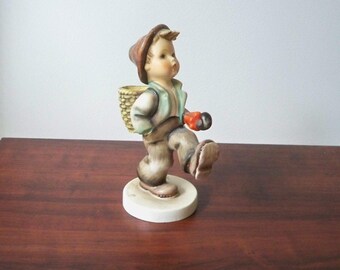 Vintage Collectible Little Boy Figurine "Globe Trotter" Hummel West Germany 79 Full Bee