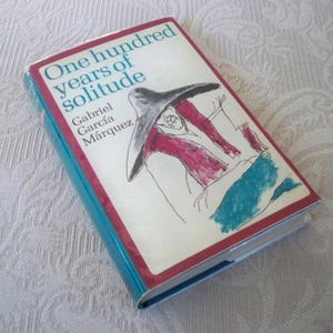 Vintage Rare Colombian Book "One Hundred Years of Solitude" 1970 Gabriel Garcia Marques