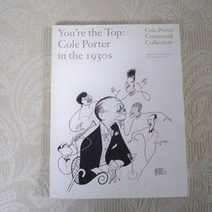 Vintage Musical Rare Paperback Book  Biography "You're the Top: Cole Porter in the 1930's" 1992 Printed USA