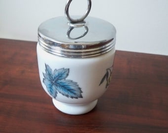 Vintage Collectible Porcelain Small Royal Worcester Egg Coddler