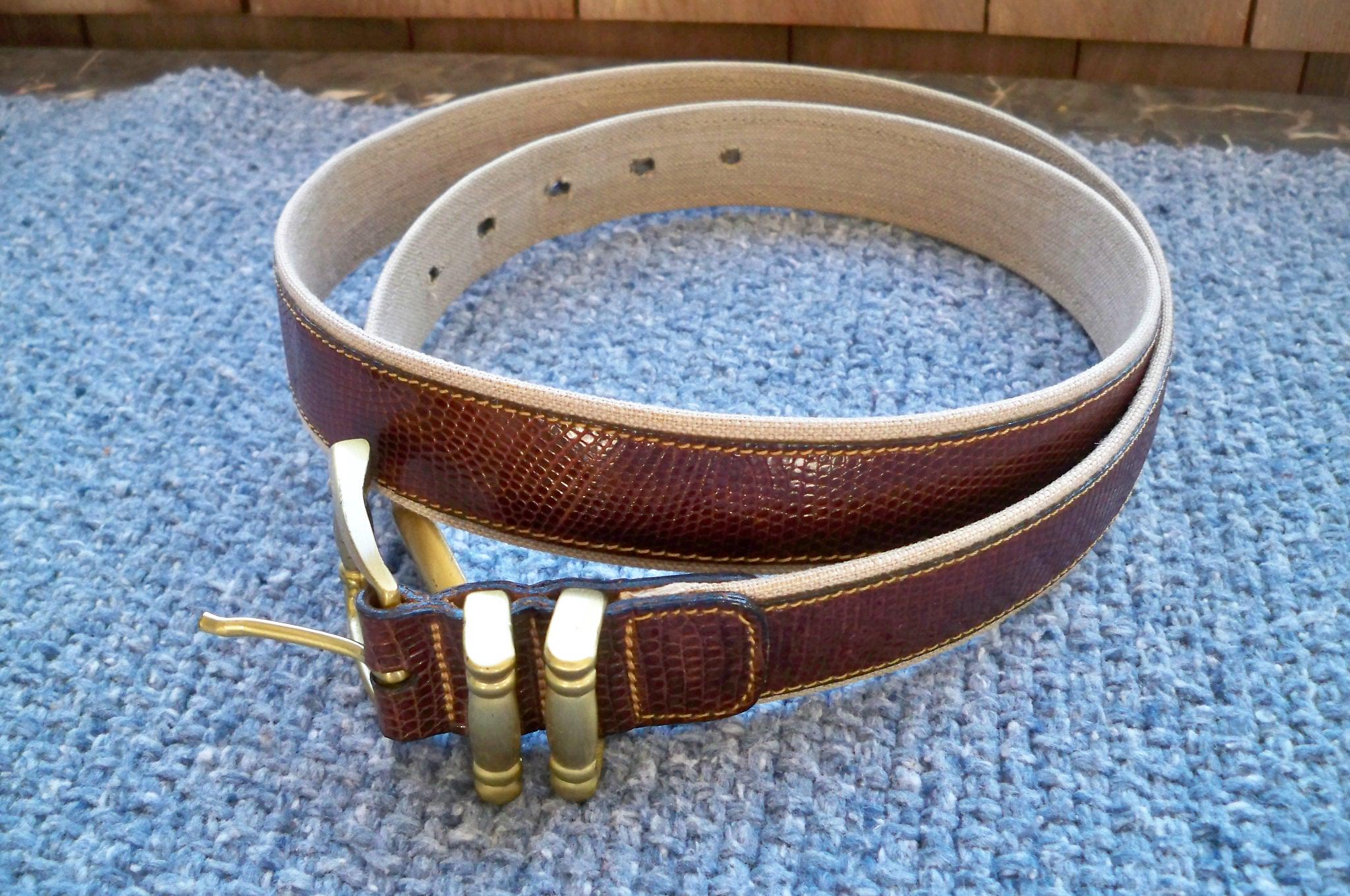 Womens Reptile Belt - Etsy