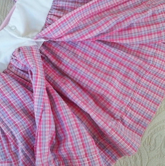 Vintage Clothing Baby Girl Sundress & Bonnet Size… - image 4