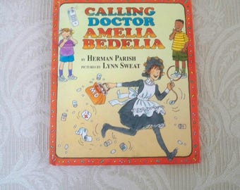 Vintage Children's Book "Calling Doctor Amelia Bedelia"