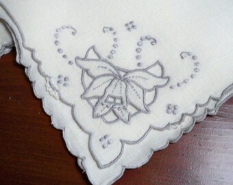 Vintage Home Dining Linens Six Soft White Dinner Napkins