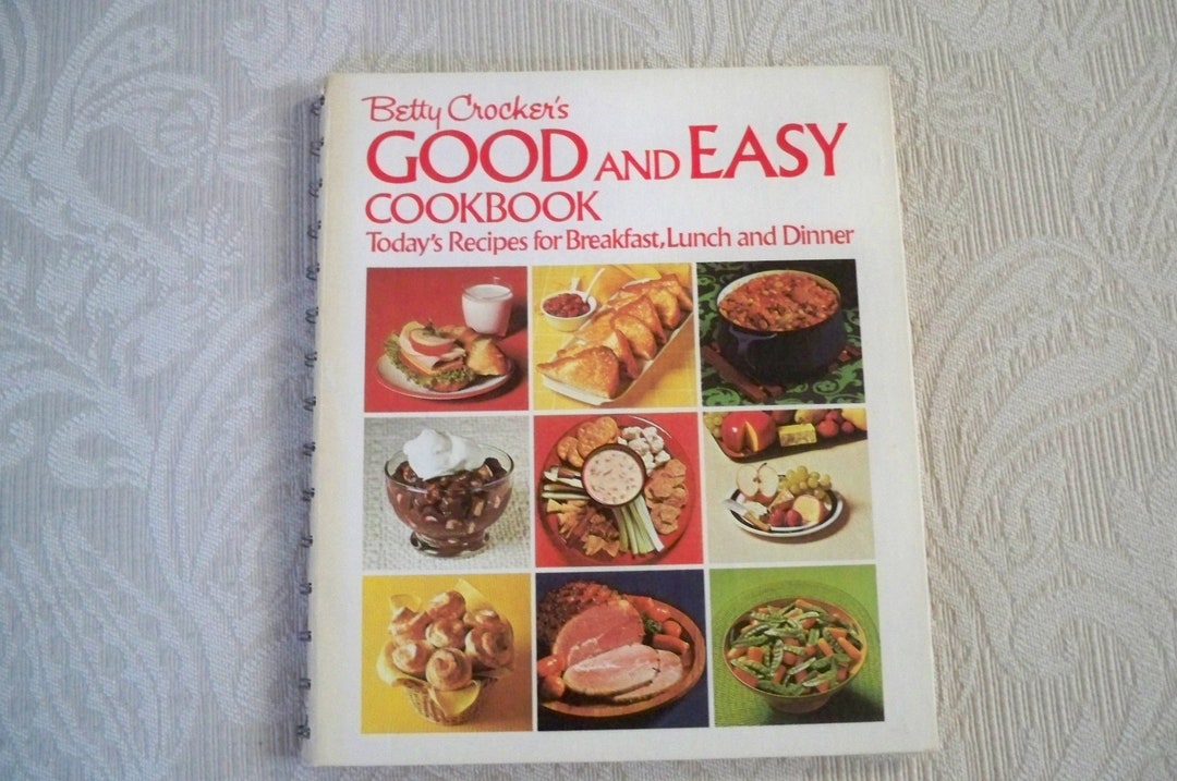 Vintage Betty Crocker's good and Easy Cookbook - Etsy