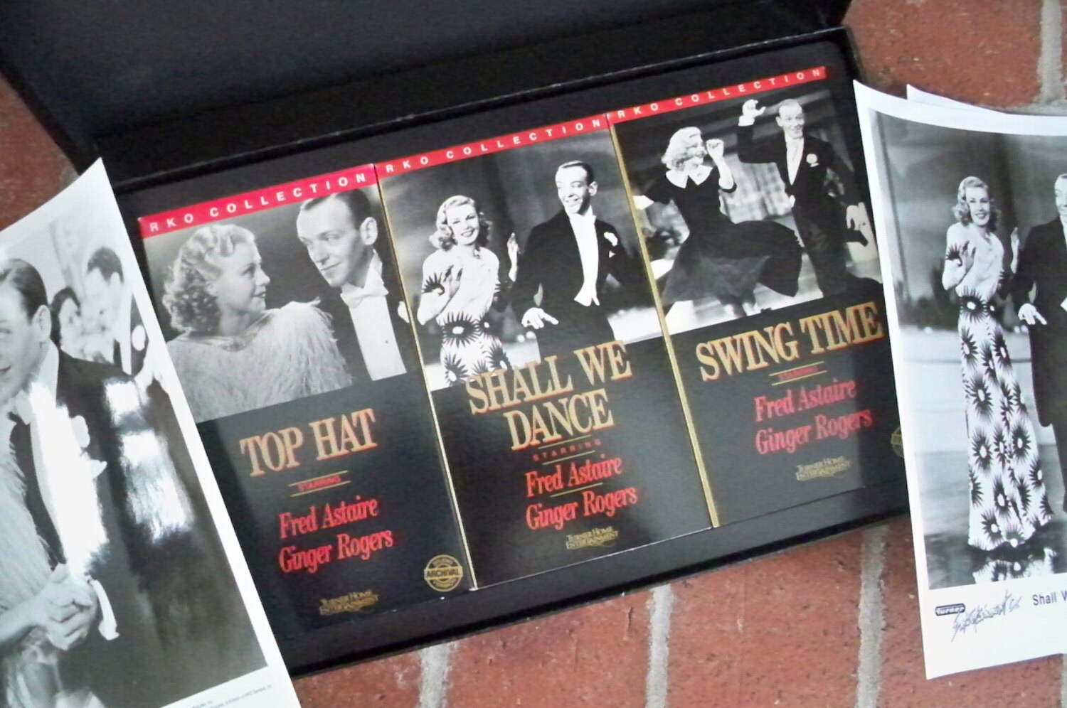 Vintage Vhs Film Set Fred Astaire And Ginger Rogers Turner Home Entertainment