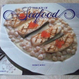 Vintage Cookbook Cooking Fish &quot;The Joy of Seafood&quot; Fish Recipes 1988
