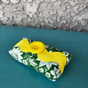 Handmade Pin Cushion: Green Sewing Supplies