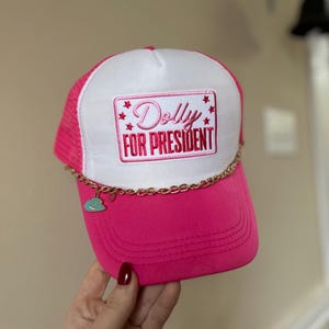 Dolly For President Trucker Hat