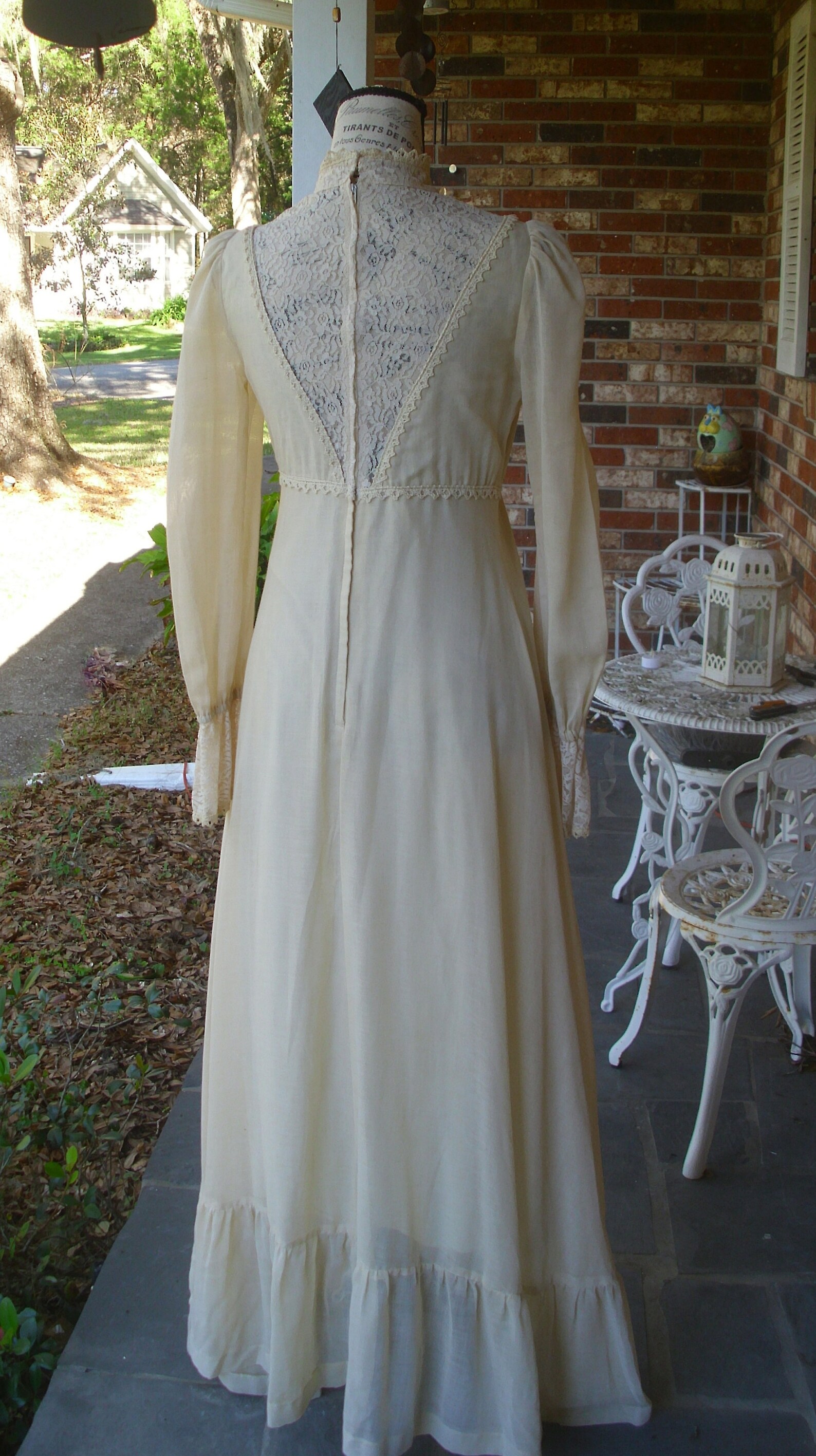 Black Label Cream and Lace Gunne Sax Dress Size 11 - Etsy