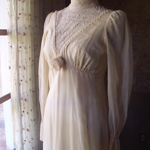 Black Label Cream and Lace Gunne Sax Dress Size 11 - Etsy