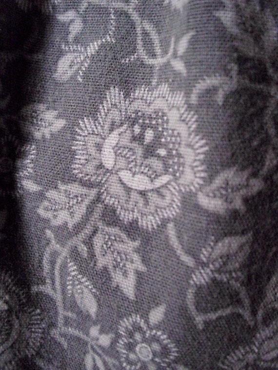 Gunne Sax Skirt in Grey Calico