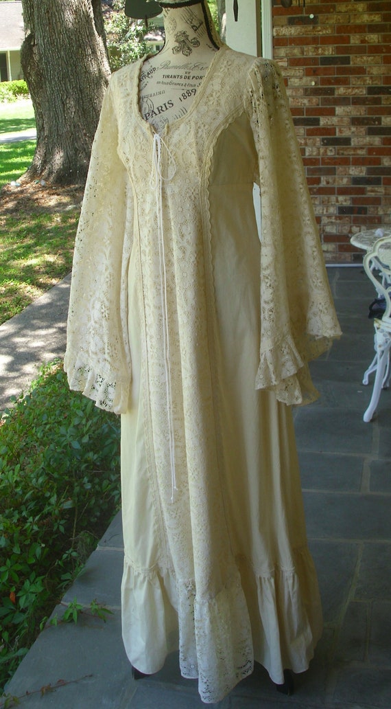Gunne Sax Dress Shamash and Yofi Label Ren Style in C… - Gem