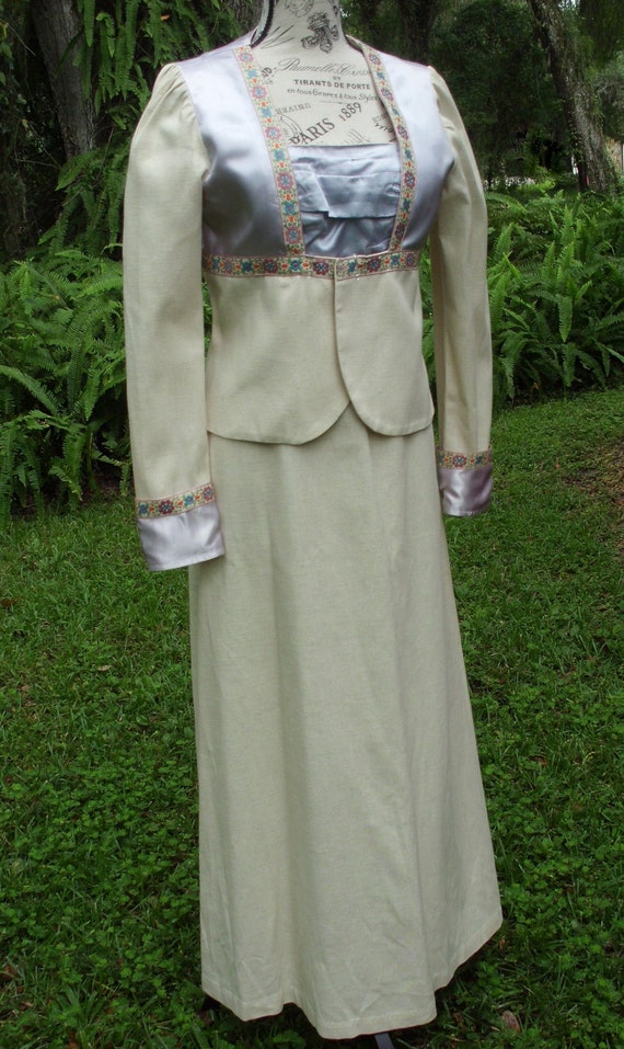 Black Label Gunne Sax Dress 'Walking Suit" Size 13 - image 1