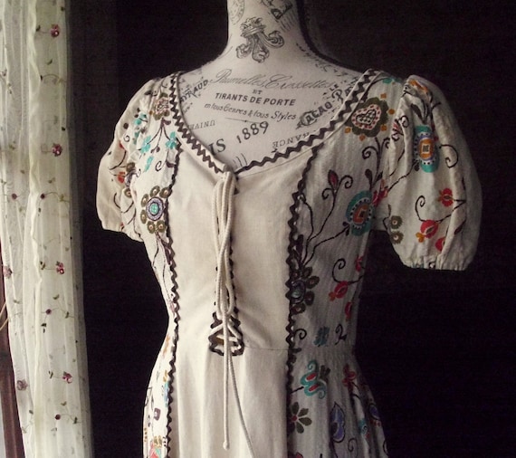 Gunne Sax Black Label Poplin and Seersucker, Ric … - image 2