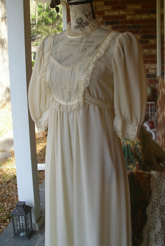 Gunne Sax Style Sweet Spring Dress by Jody T Size… - image 6