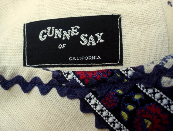 Gunne Sax Black Label Ren Style Toile Dress - image 10