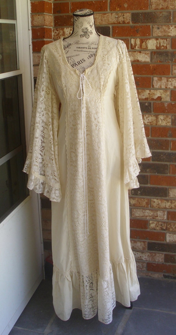 Gunne Sax Dress Shamash and Yofi Label Ren Style in C… - Gem