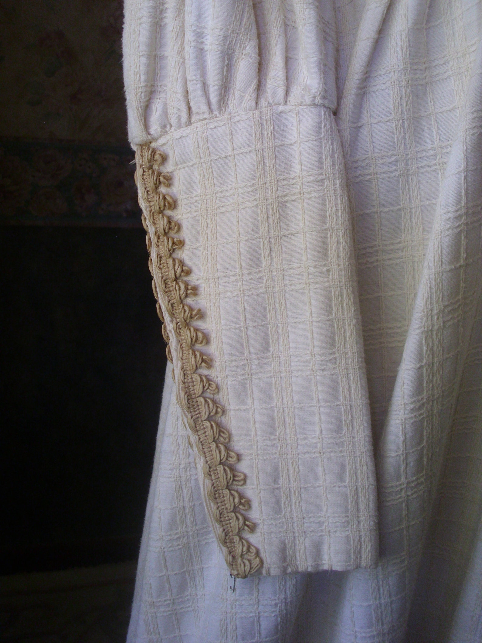 Gunne Sax Black Label Dress Ren Style in Cream Cotton - Etsy