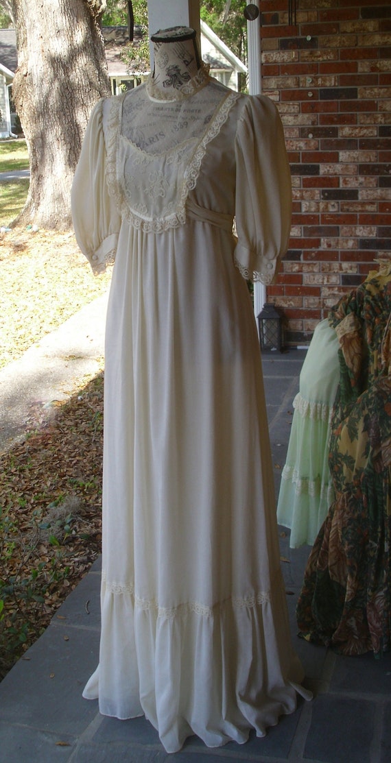 Gunne Sax Style Sweet Spring Dress by Jody T Size… - image 3