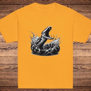 Kids Anaconda T-shirt, graphic reptile lover apparel, for boys and girls, cool snake lover T, comical children&#39;s serpent enthusiast te.