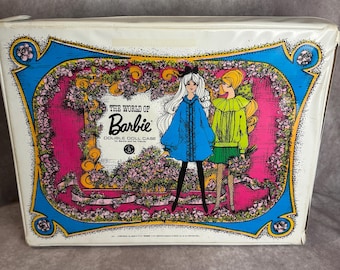 1968 The World of Barbie Double Doll Case Vintage Mattel-case Only