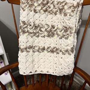 Crocheted Baby Girl Blanket