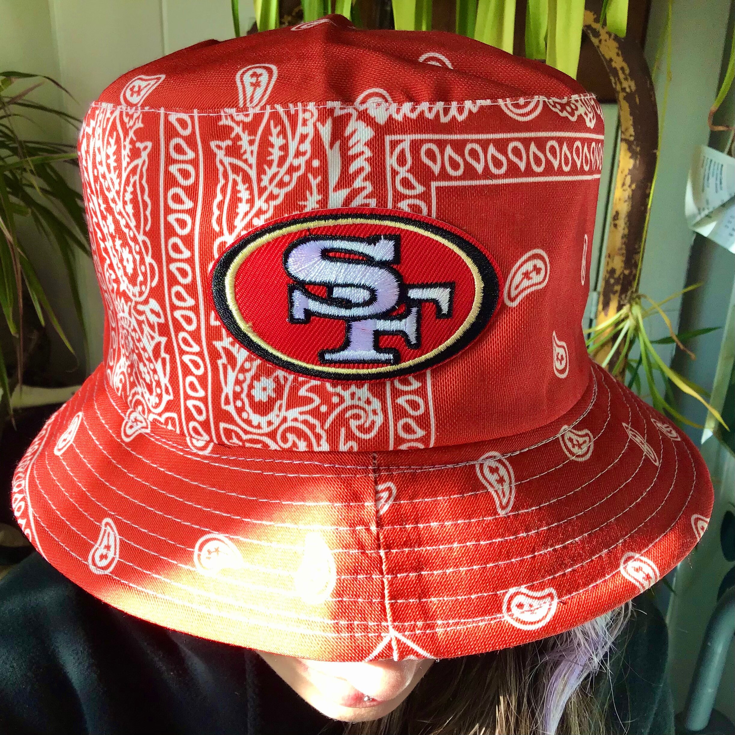 90s Style San Francisco 49ers Red 