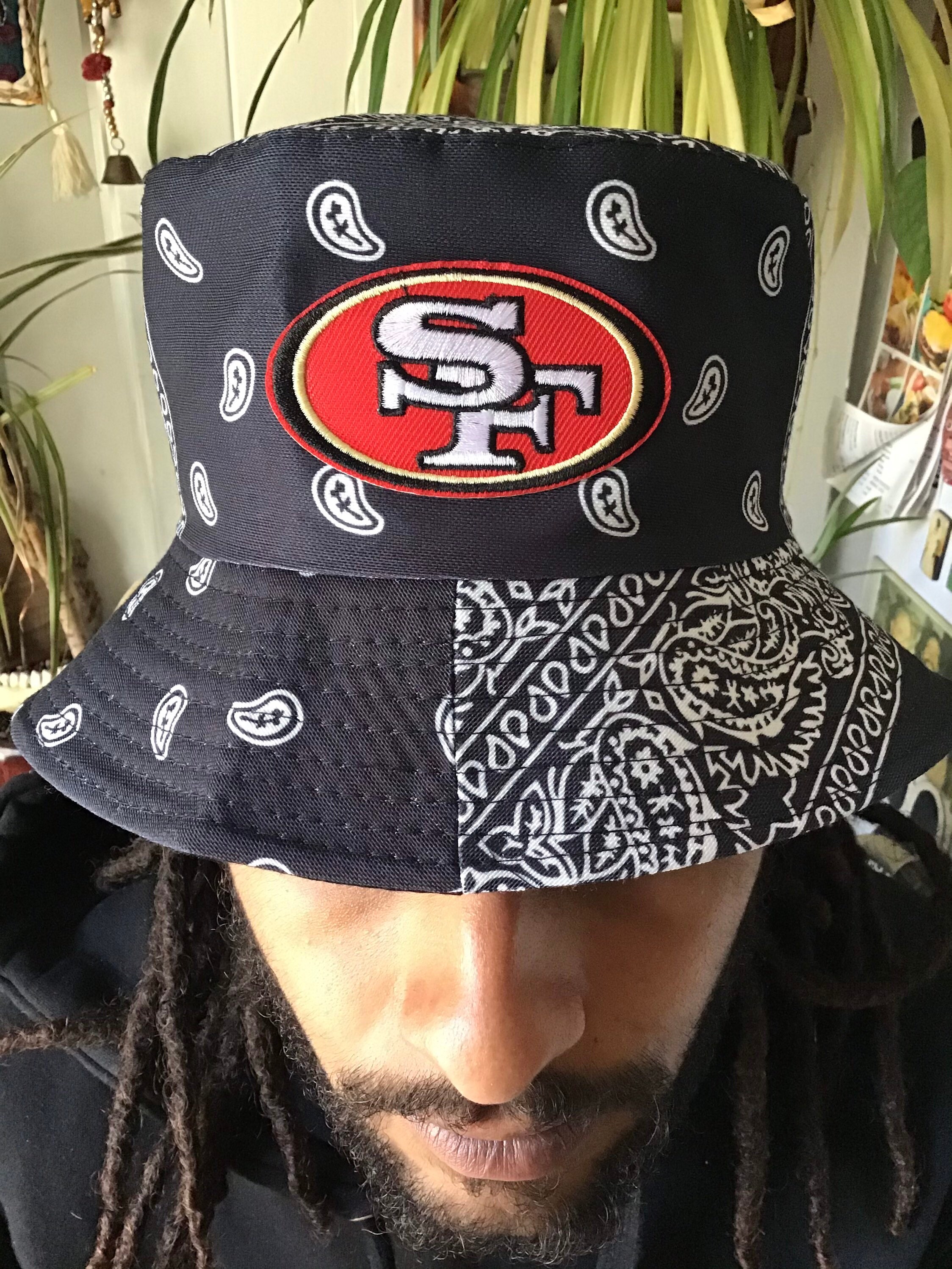 90s Style San Francisco 49ers Black 