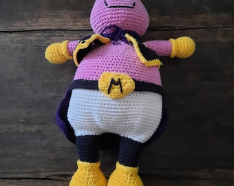 Boo Häkelplüsch – Handgemachtes Dragon Ball Z Amigurumi – Kultfigur & Sammlerstück