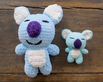BTS RM Army BT21 Koya Kim Namjoon Plush Merch Crochet - Etsy