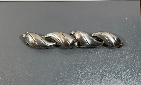 Sterling silver Barrette Scandi Style Large Hair Slide