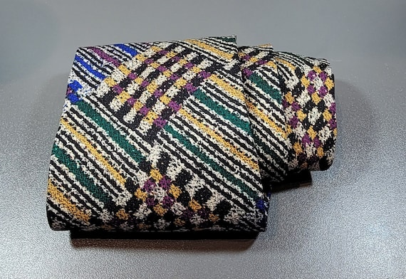 Missoni tie Cravatte Silk Tie Plaid inspired luxury tie italy