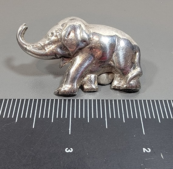 elephant brooch sterling silver mexican - image 6