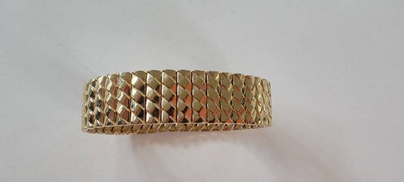 Expansion bracelet gold filled bracelet stretchy - image 1