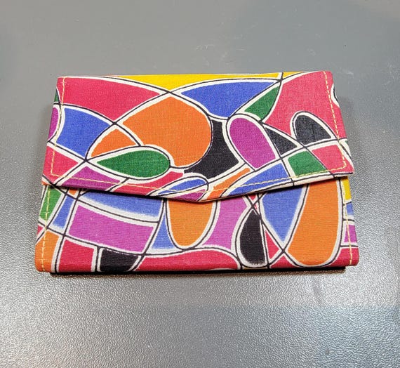 Modern wallet st thomas bright colors