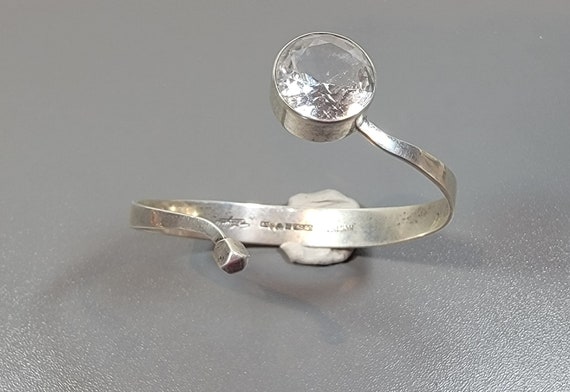 Rock crystal bracelet gert thysell bracelet sterling and rock crystal