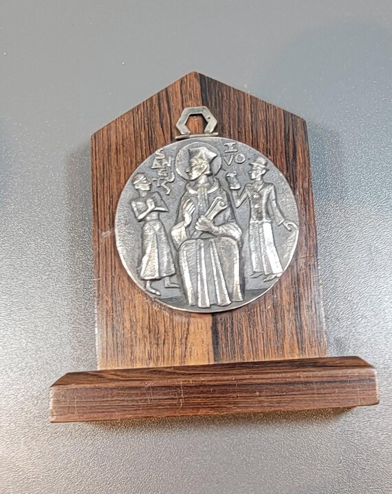 Fernand py saint medal saint ivo patron saint of Lawyers, orphans, judges