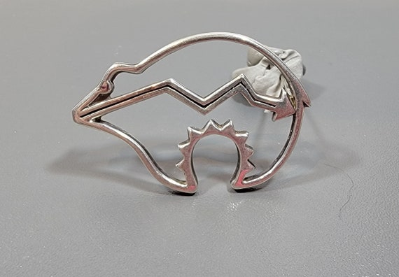 belinda woody brooch sterling silver bear