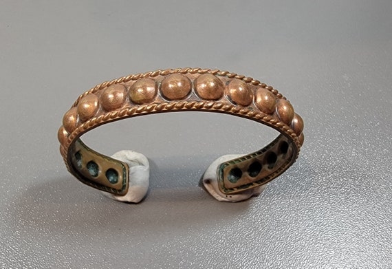 cuff bracelet dapped design stacking bangle