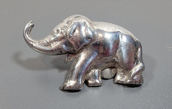 elephant brooch sterling silver mexican