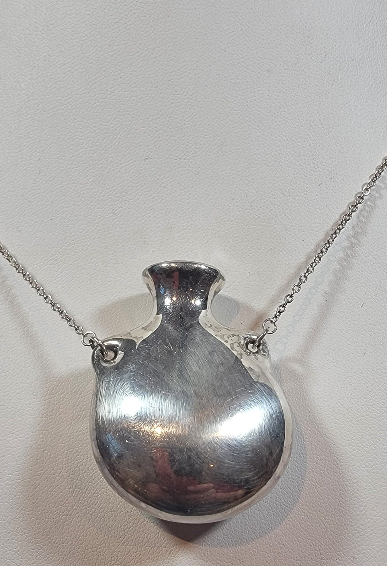 Tiffany & Co. Sterling Silver Elsa Peretti Zodiac Cancer Pendant Necklace  large | eBay