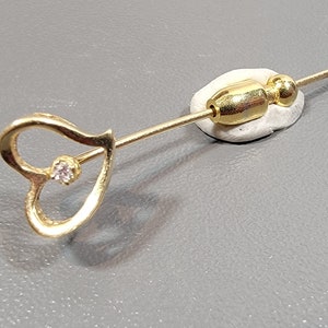 ダイヤモンド ラペルピン ヴィンテージ