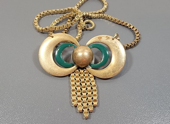 machine age necklace jakob bengel style jewelry b… - image 1