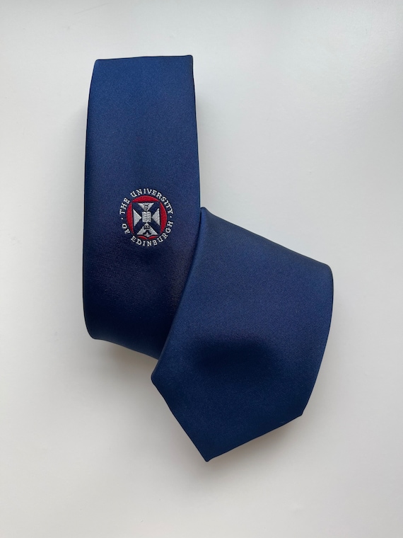 University of Edinburgh Necktie tie Blue Scottish necktie Scotland