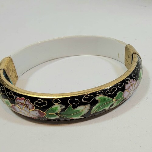 Chinese antique bangle bracelet porcelain shops and enamel