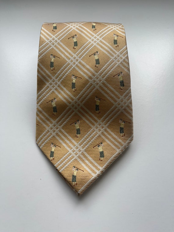 Tommy Bahama Silk Golfing Tie