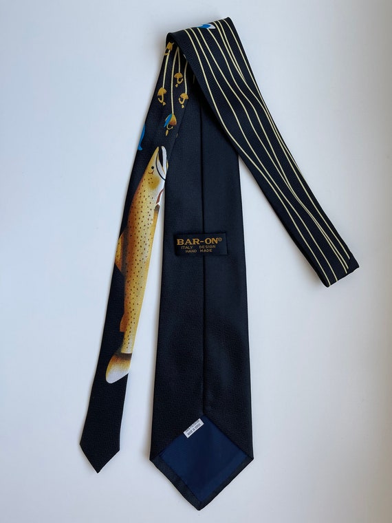 Fly Fishing Necktie Trout Fishing Tie - image 3