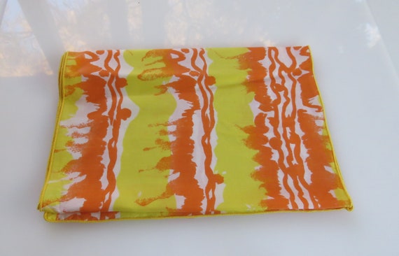 yellow and orange silk scarf Vera silk scarf oblo… - image 8